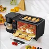 3 In 1 Breakfast  Machine  Bread Toaster Electric Oven Kitchen Oven Kitchen Appliances mini oven  bread maker  machine pizza 1