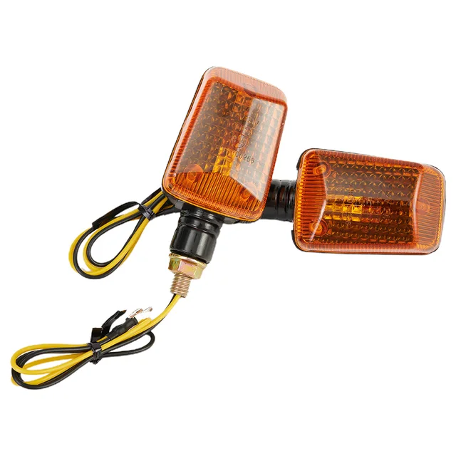 4pcs Motorcycle Halogen Turn Signals Black Tinted Left Right Front Rear Scooter ATV Quad Moped 12V Universal Signal Lamps - Image 6