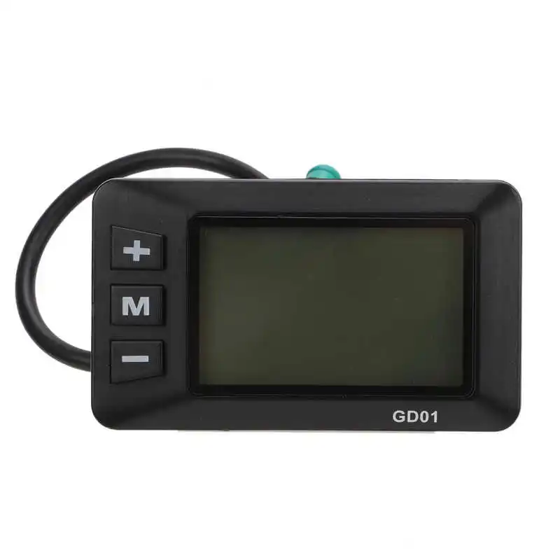 Electric Bike Motor Controller Modification Kit with 22A Controller + GD01 Panel + Throttle Dial Boost Sensor 1 to 2 Wire