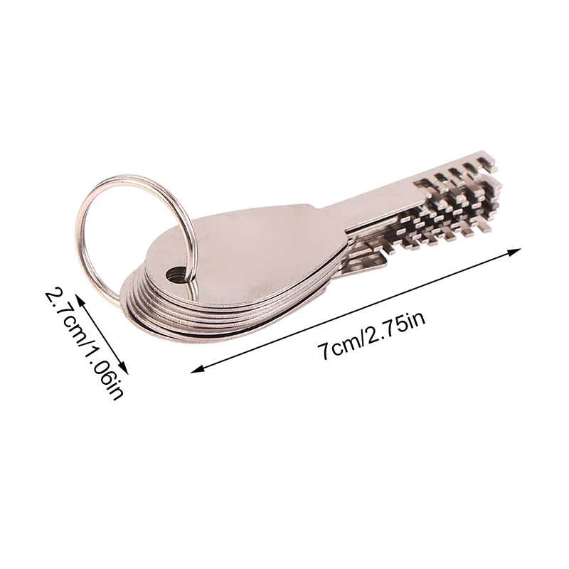 HUK Tools Stainless Steel Comb Lock 9in1 Full Set Repair Tool Bypass Method