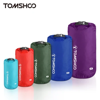 Tomshoo 5 Pack Waterproof Dry Bags Sacks Lightweight Waterproof Storage Dry Bags for Outdoor Camping Boating Hiking Rafting 1