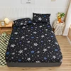 1pc Star Print Fitted Sheet Elastic Bedsheet Home Bed Cover Single/Double/Queen Size Mattress Protector sabanas (No Pillowcase) 2