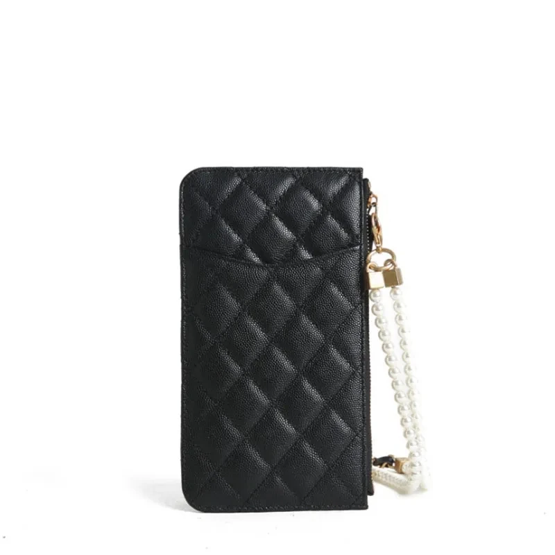 

Fashion Diamond Lattice Pattern Mini Wallet Phone Bag for iPhone 11 12 13 Pro Max Small Crossbody Bag Credit Card Case Pouch