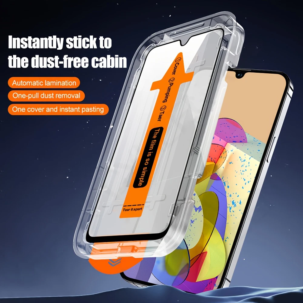 3Pcs Gehärtetes Glas Screen Protector Für Samsung Galaxy A16 5G A26 A15 A25 A24 A23 A22 A21S a14 A13 A12 A06 A05S HD Film – Detail 2