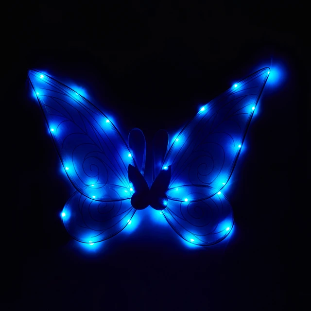 Ali Farfalle Vestiti Ali Scintillanti Costume Fata Ali A Led