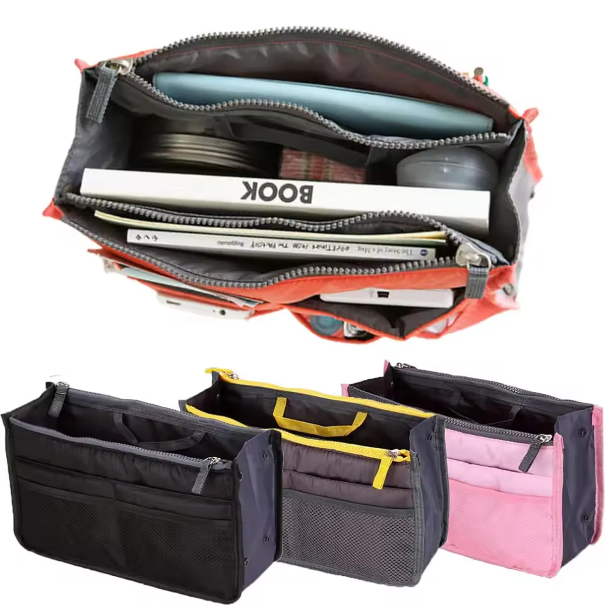 organizer insert bag nylon travel 20L capacity