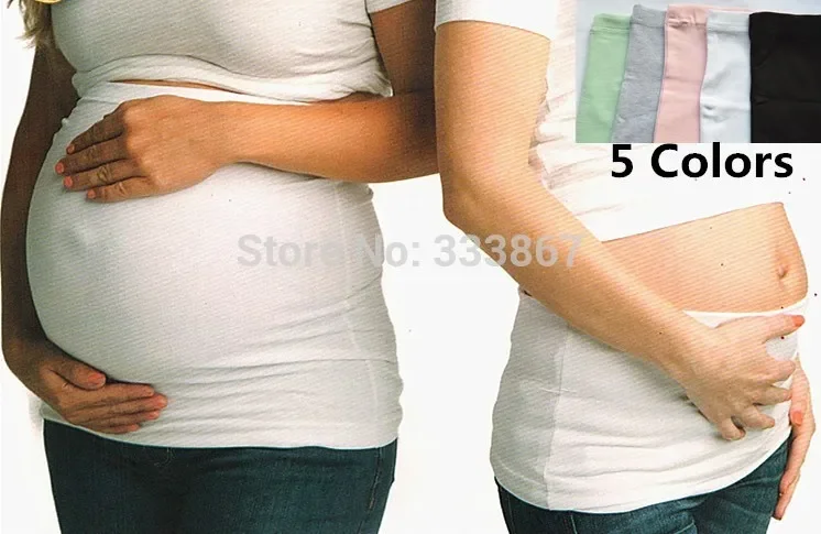 Maternity support band, Pregnancy maternity belly band belt, tummy brace abdomen support belt, back & bump nursing cover, S M L XL 5 Colors