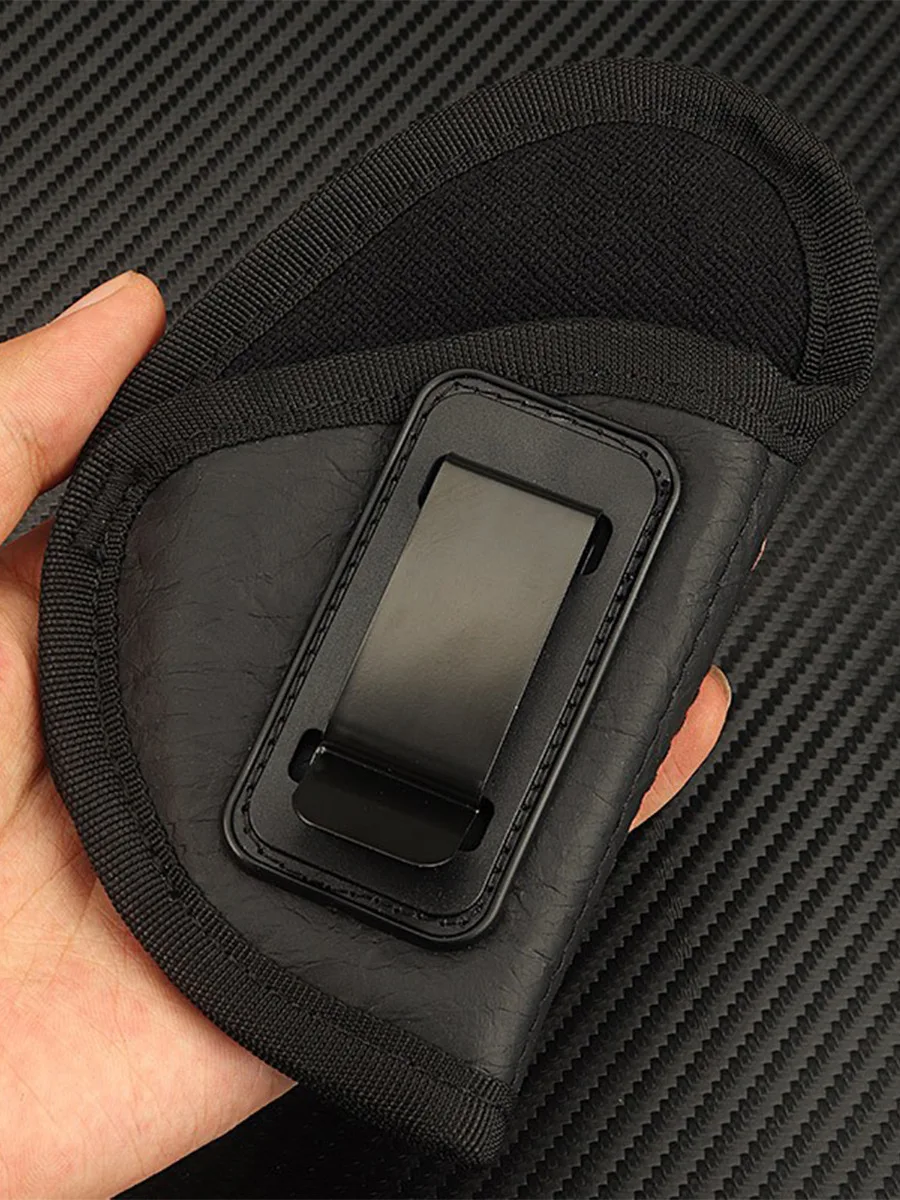 

Kosibate IWB PU Leather Concealed Carry Holster for Small 380 Keltec Sig Sauer P238 S&W Bodyguard Ruger LCP