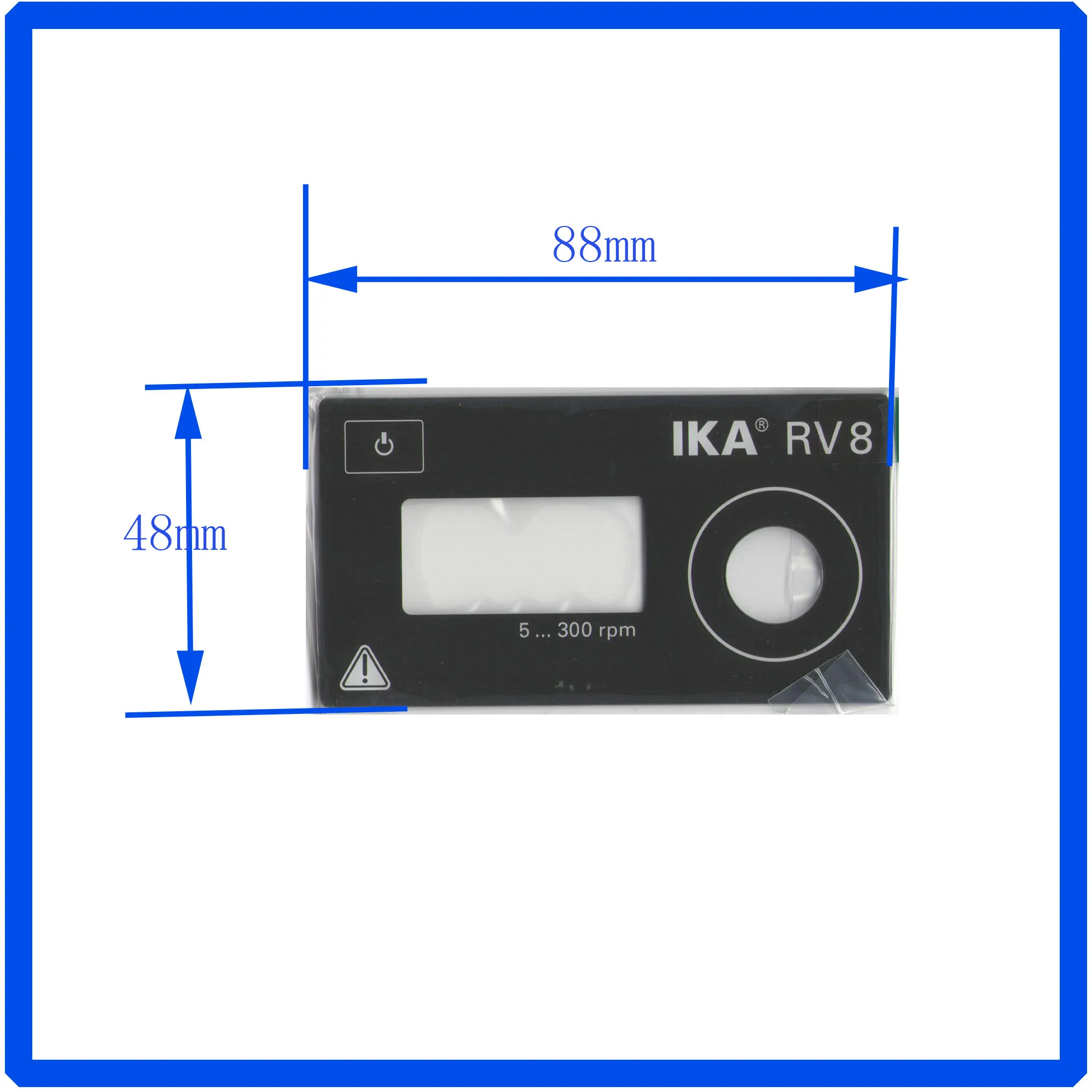 

Оптовая продажа для экрана IKARV8 для автомобильного DVD redio GLASS 88*48 мм