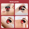 Body Cupping Scraping Massager Smart Electric Vacuum Cupping Red Light Heating Suction Cup Device for Body Back Neck Arm Massger 6