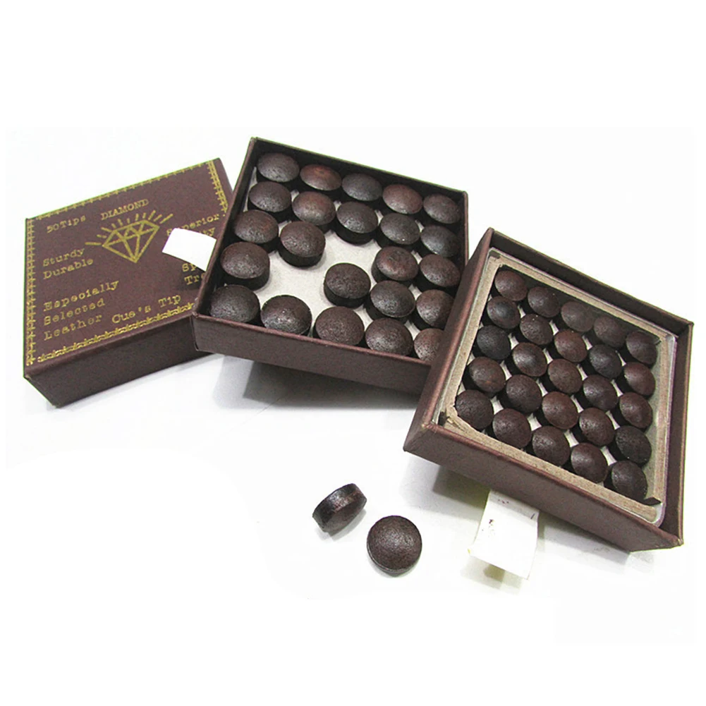 Cue Tips Replacement Pool Billiard Cue Tips Compact Portable Replaceable Practical Long Lasting Sufficient Length for Billiard