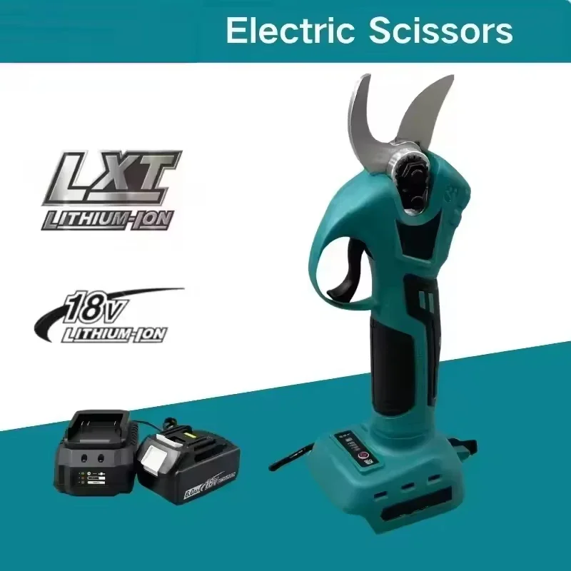 마키타 18v 배터리 호환 무선 전정가위 전문가용 전기 가위 정원 전정기 무선 드릴 커터 도구