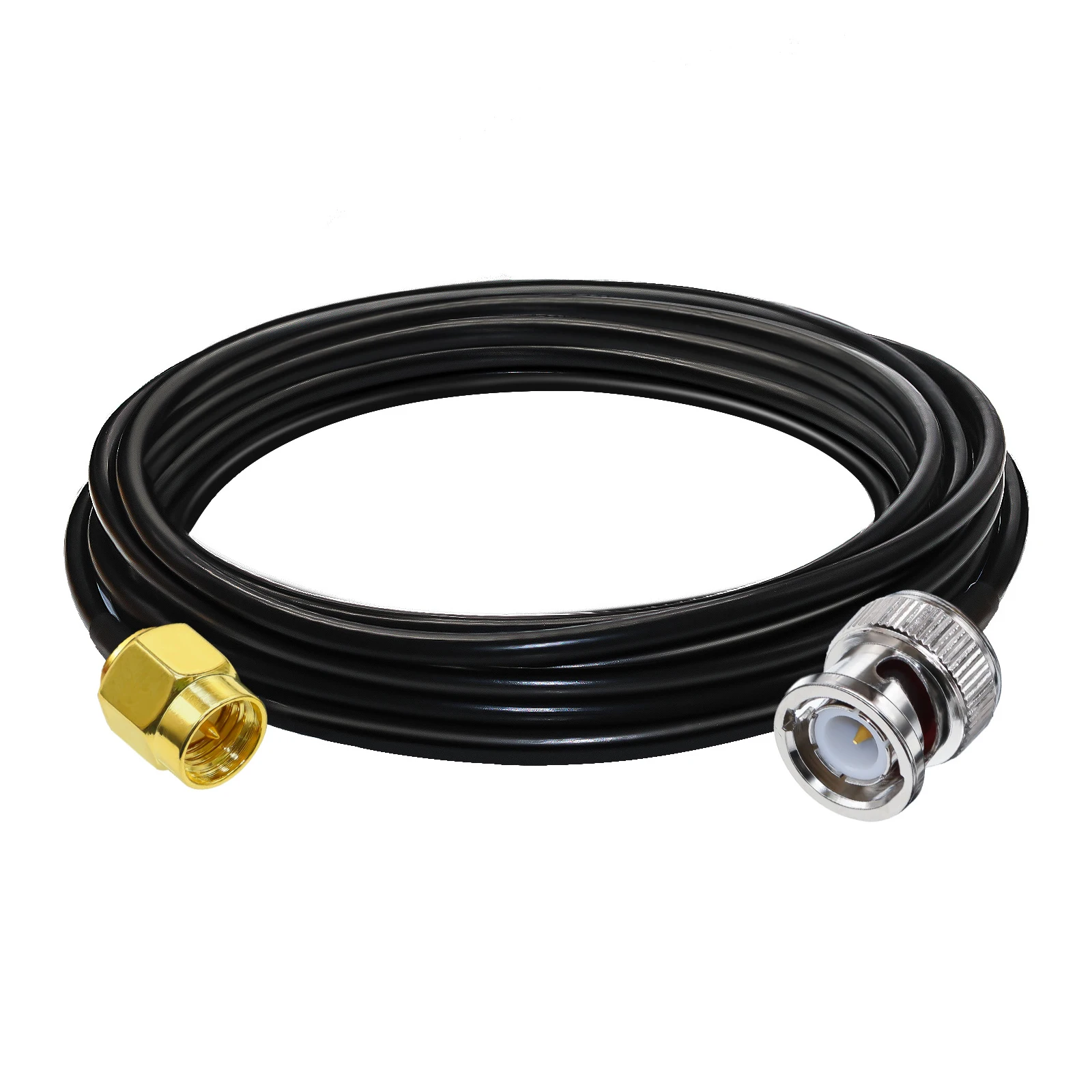 Adaptador SMB Macho A Macho Recto - Conector RF 50 Ohm Para Antenas, Wi-Fi Y Radio - Pack De 2 Unidades
