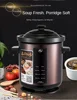 220V Large Capacity Ceramic Slow Cooker, Automatic Water Separation, Electric Stew Pot for Home And Shop Cooking 6/8/10L 2