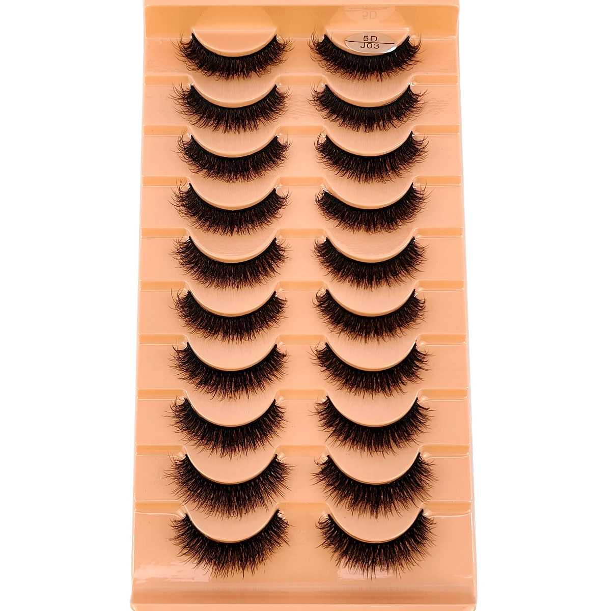 Neue 10 Paar Wimpern Make-up weiche flauschige Nerz falsche Wimpern dicke handgemachte Volumen Nerz Wimpern Faux Cilos natürliche gefälschte Wimpern – Detail 10