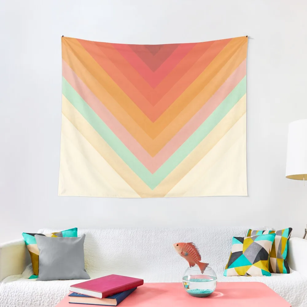 

Rainbow Chevrons Tapestry Home Decoration Accessories