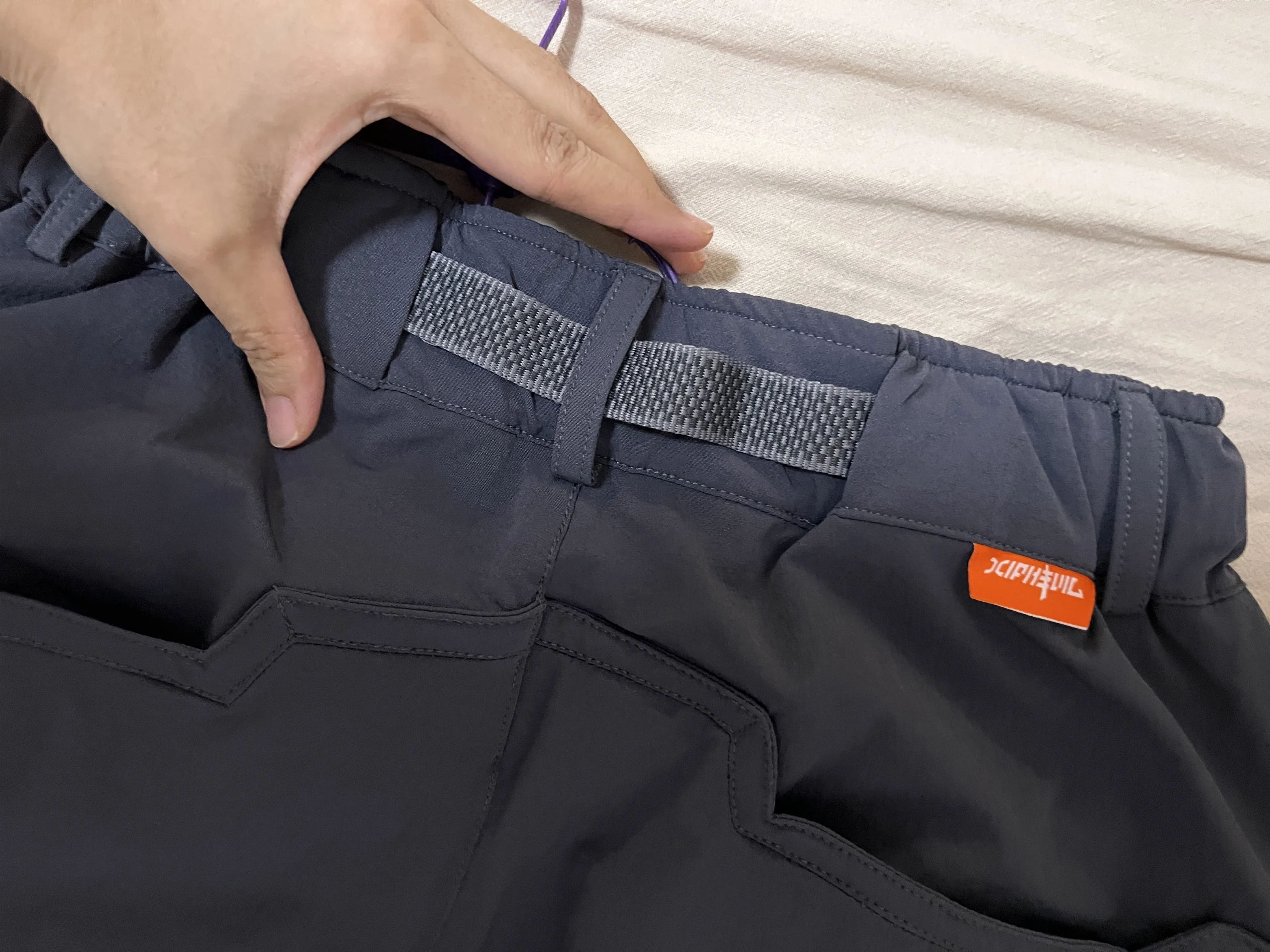 XEvil Bellator shorts nylon material integrated belt waist adjustment multipocket sci-fi dystopian