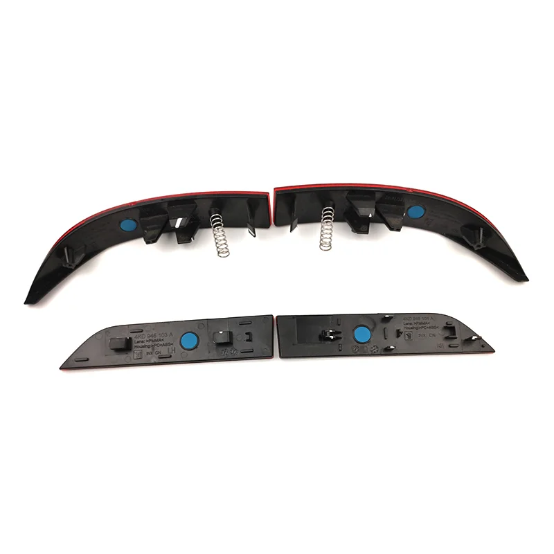 Rear Bumper Inner&Outer Light Reflector Warning Strobe Clearance Lamp For A6C8 4K0 945 105 E 945 106 E 4K0945103E 4K0945104E