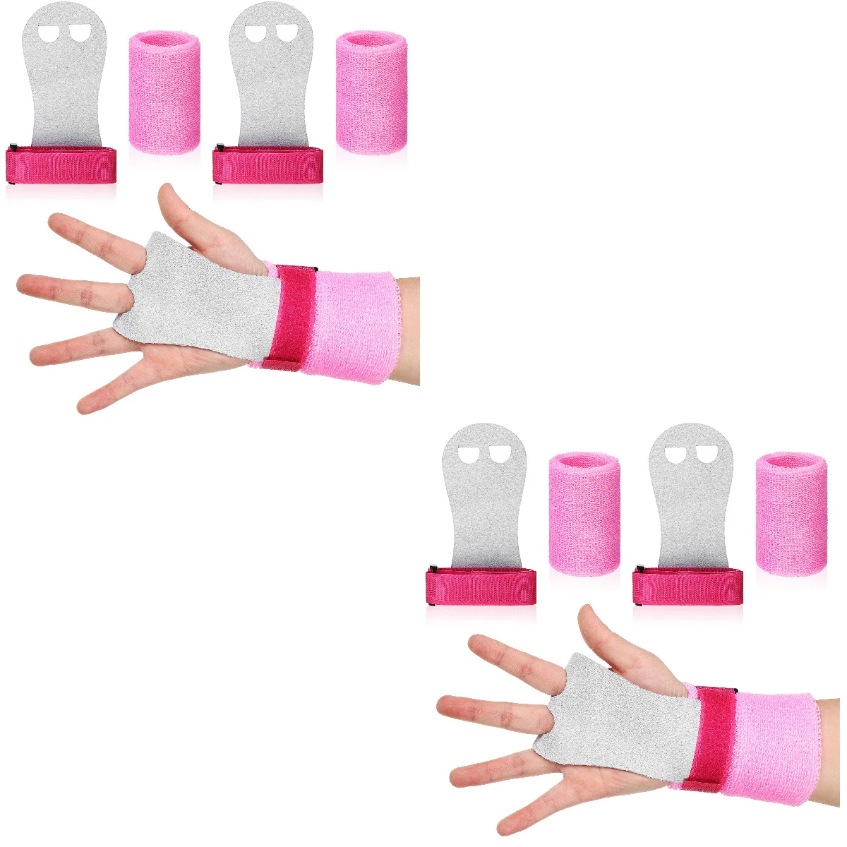 

8 шт., Детские эластичные перчатки для бега