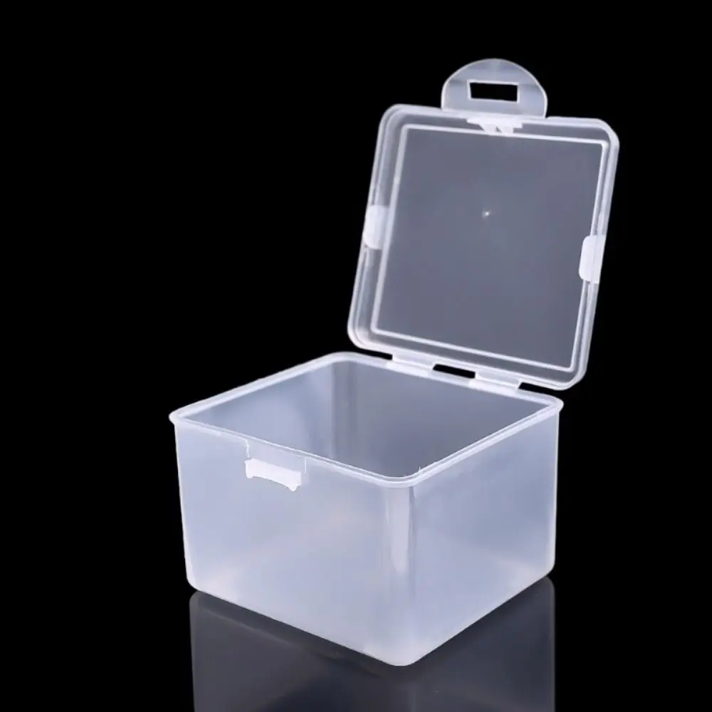 Multi-purpose Storage Box Rectangular Shape Plastic Storage Case with Lid  Clear Small Thing Container Storing Jewelry Headband - AliExpress