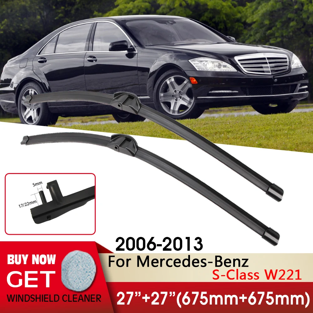 CarWiperFrontWiperBlades2727ForMercedesBenzSClassW2212006