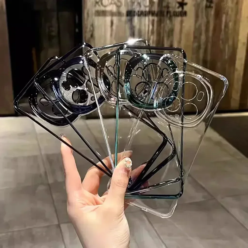Ultra-Thin Shockproof Frameless Transparent Phone Case