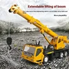 1:24 8ch Rc Crane Truck Transportation Engineering Vehicle Oversize Simulate Car Boy Model Outdoor Toy Gift Construction Car 1
