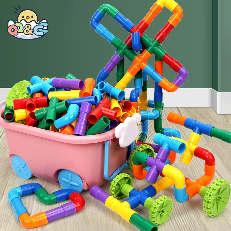 Colorful ABS Plastic Building Blocks Toy for Kids