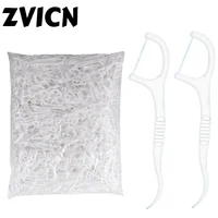 Cure-dents jetables, 100 à 1000 pièces, brosses interdentaires, paquet de soins d'hygiène buccale pour nettoyer les dents entre les espaces 1