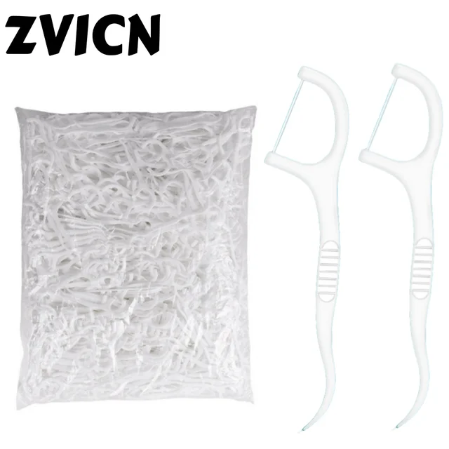 Cure-dents jetables, 100 à 1000 pièces, brosses interdentaires, paquet de soins d'hygiène buccale pour nettoyer les dents entre les espaces 1