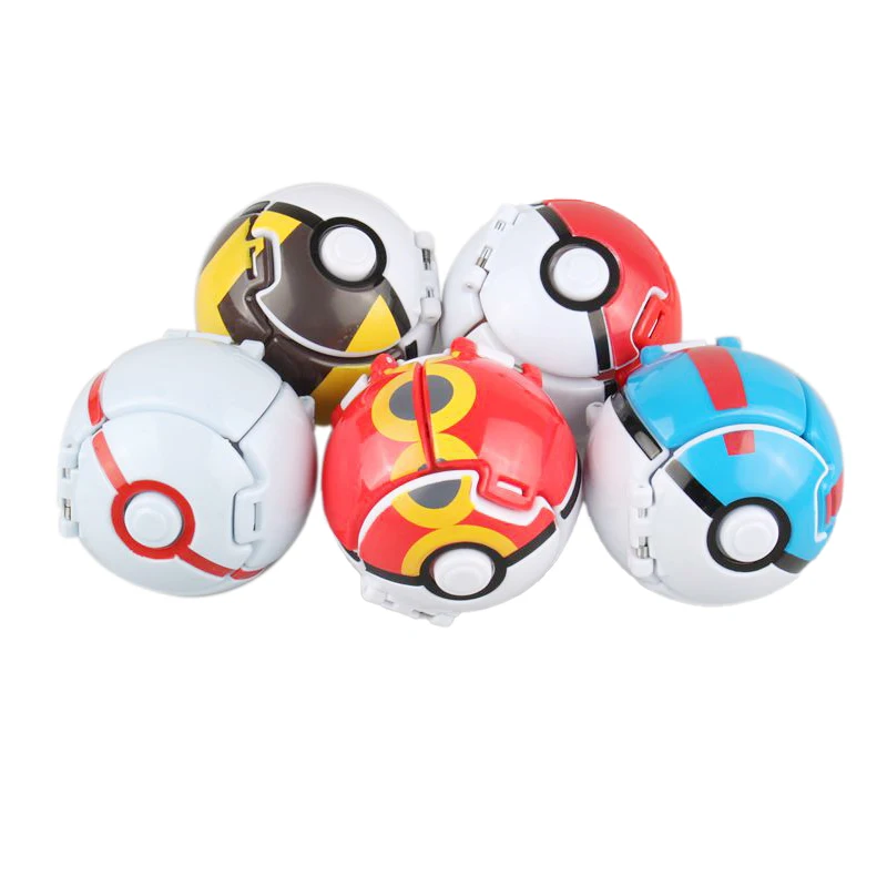 Pokemon Puppe Ball Elfe Haustier Anime Actionfigur Pikachu Glurak Mewtu Bisasaur Eichhörnchen Mew Sammlung Pokeball Monster Spielzeug-Set – Detail 2