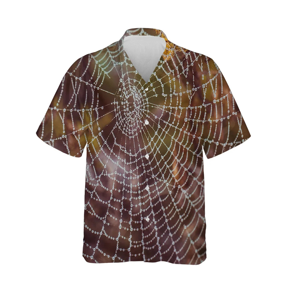 Jumeast Summer New 3D Men's Short Sleeve Shirts Oversized Streetwear Hawaiian Beach Shirts Mystery Gothic Architecture Tops architecture in asmara