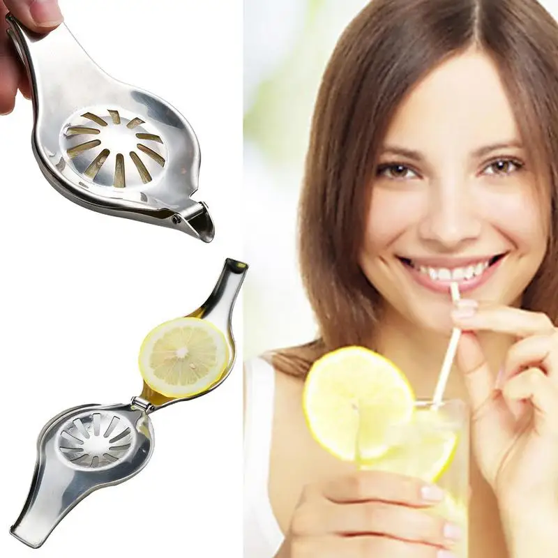

Lemon Lime Squeezer Manual Juicer Machines Hand Squeezer Juicer Stainless Steel Lemon Squeezer For Home And Office Kitchen