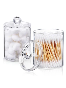 Clear Cotton Swab Holder 1