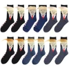 1-3pairs Trump Socks With Hair Trump Face Compression Socks Novelty Funny Wig Socks Fashion Street Style Socks for Outdoor 5