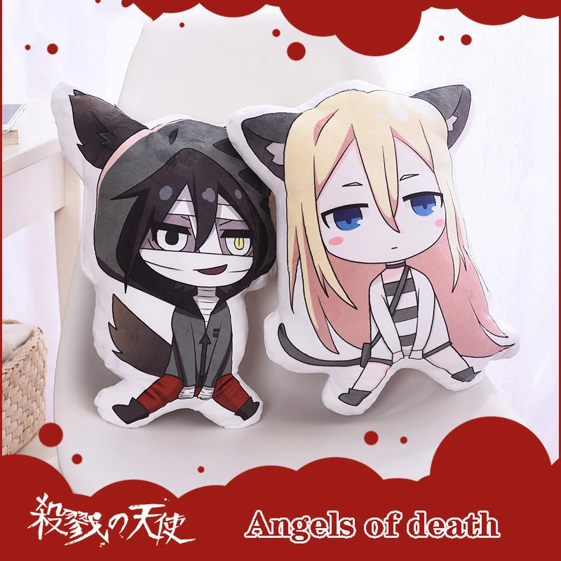 15CM Anime Angels of Death Figures Isaac·Foster Acrylic Stands  Rachel・Gardner Eddie Character Model Desktop Decoration Fans Toys