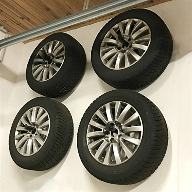 Support de pneus mural pour 8 pneus accessoires pour pneus support