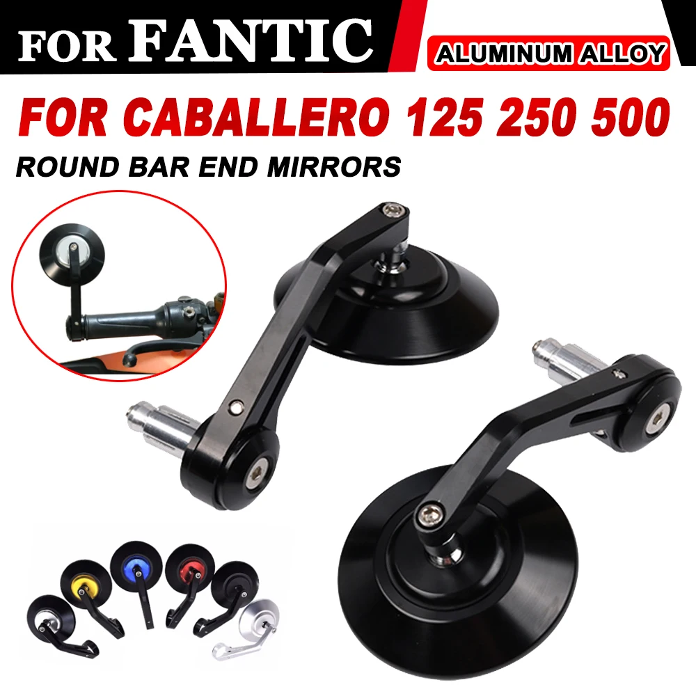 Accessori Moto Specchietti Retrovisori Bar End Retro Specchietto Retrovisore Specchietti Laterali Per Fantic Caballero 125 250 500 Rally