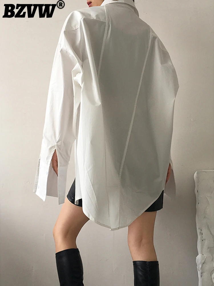 

BZVW Temperament Designer Niche Shirts And Blouses For Women Loose Versatile High Quality Shirt Female 2023 New Trend 25X01539