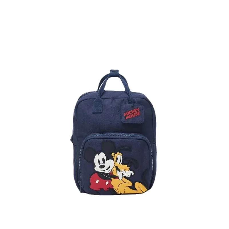 Disney Cartoon Mickey Backpack Children's Double Shoulder Bag For 2-6 Year Old