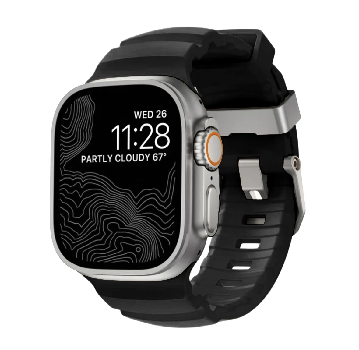 ตัวเลือกสินค้า สายรัดข้อมือซิลิโคนสปอร์ต สำหรับ Apple Watch ทุกรุ่น