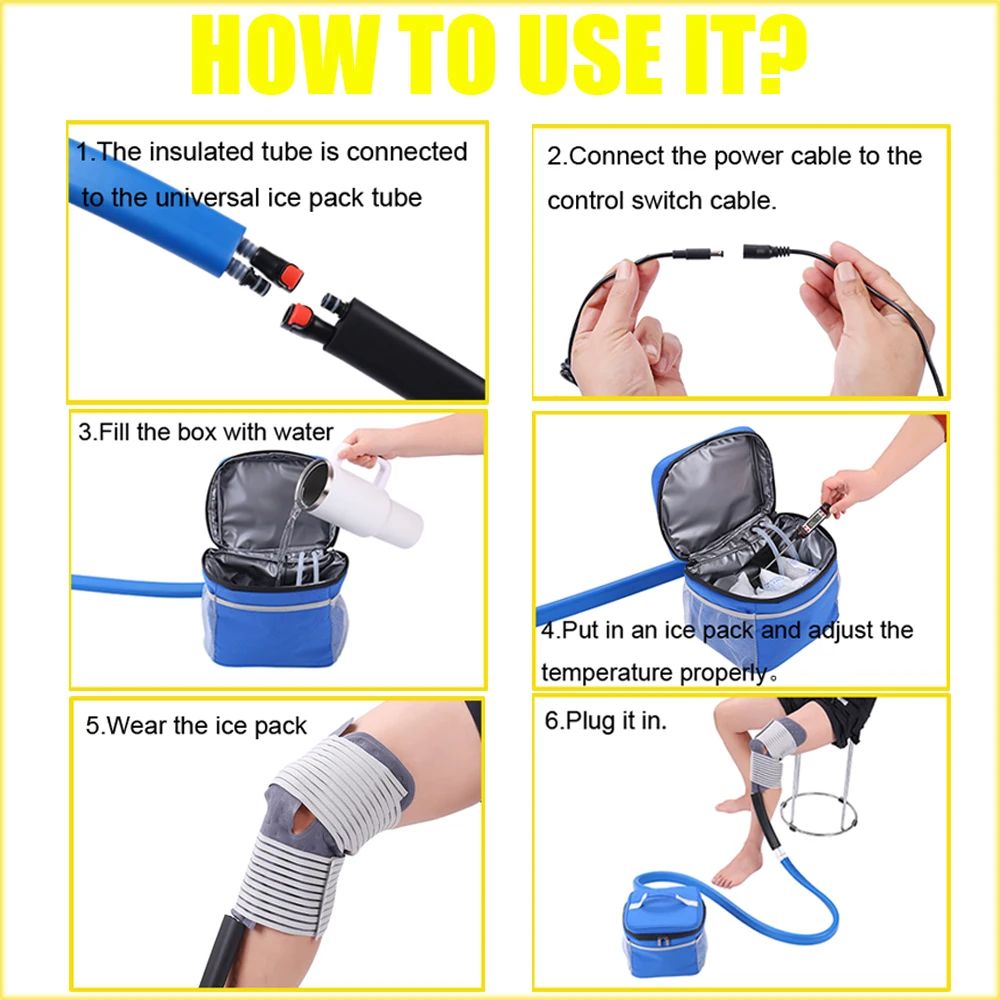 Cold Therapy System Ice Machine Cryocuff After Surgery 4