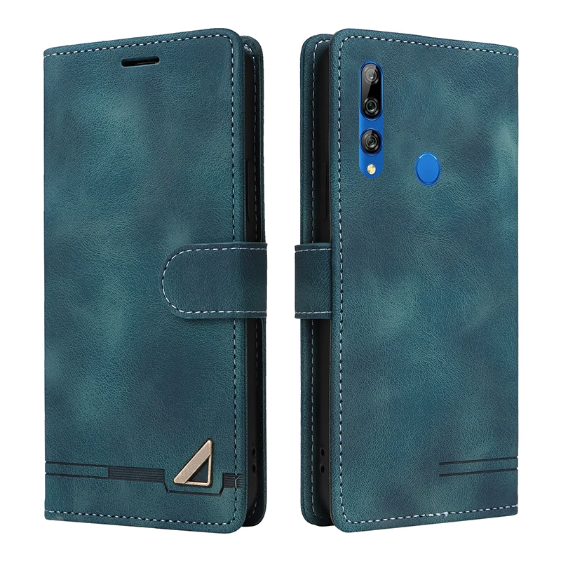 

For Huawei P Smart 2019 Leather Flip Wallet Case For Huawei P Smart 2019 With Card Slot Stand Shell shockproof Phone Case Cover