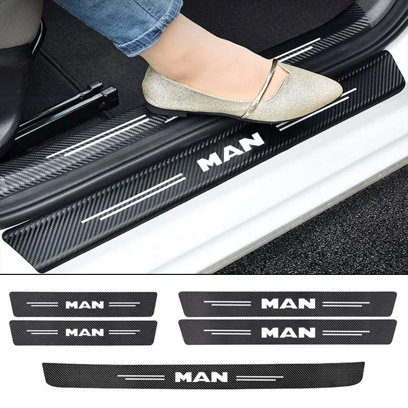 

Car Sill pedal Rear Bumper Protection Stickers For MAN TGX TGM TGA TGS TGE Far Fashion Car Accessories Anti Scratch Sticker Tape