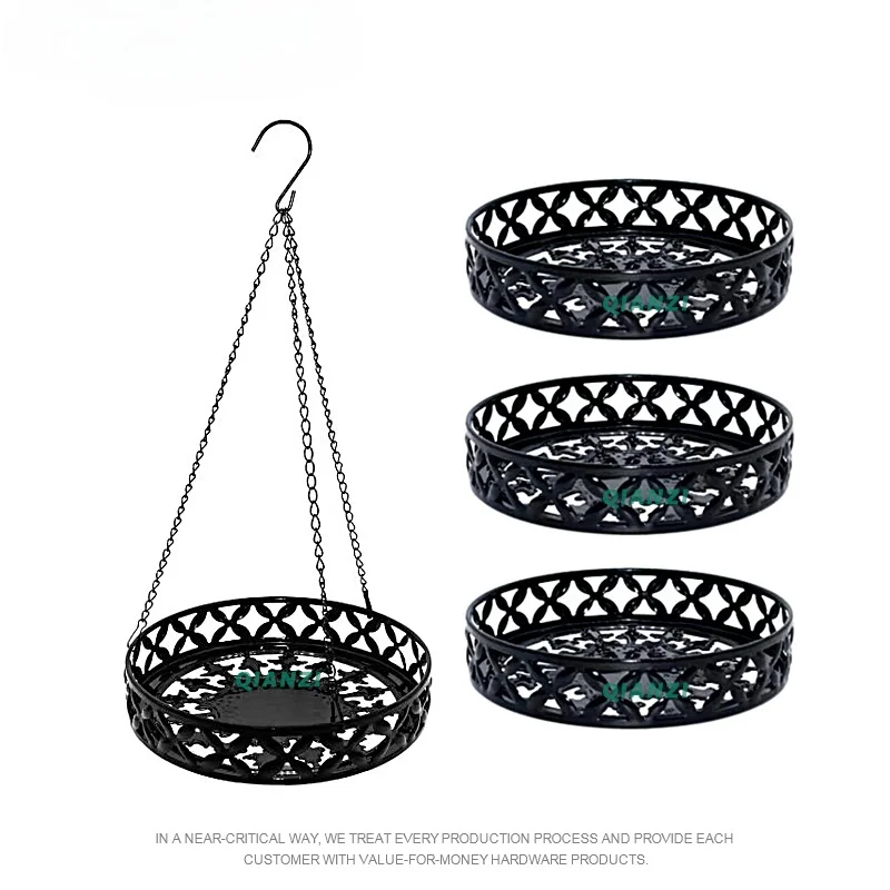 HomeGardeningFlowerpotChainSetIronTwistedChainHollowMetal