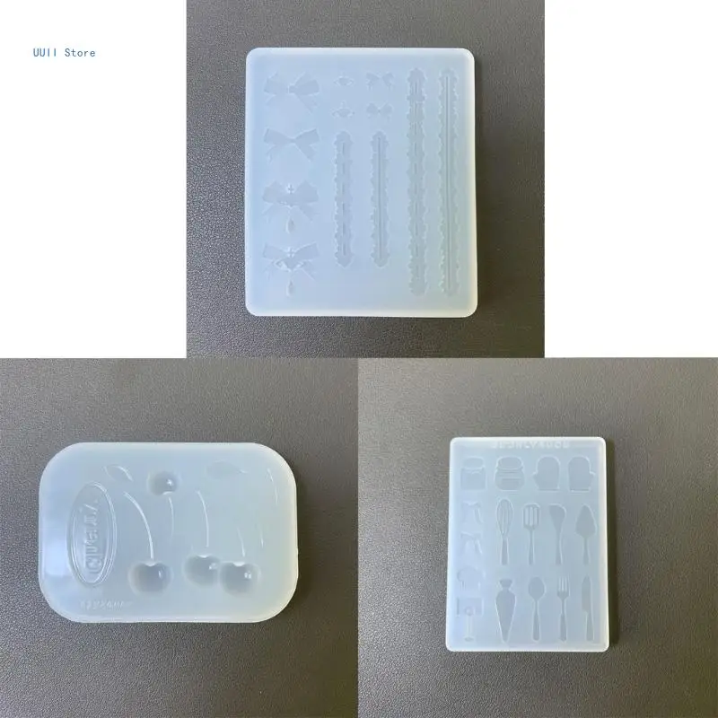 Silicone Dropping Mold for Handmade Craft Epoxy Accessories Molds Flexible Accessory Mould Jewelry Making Supplies