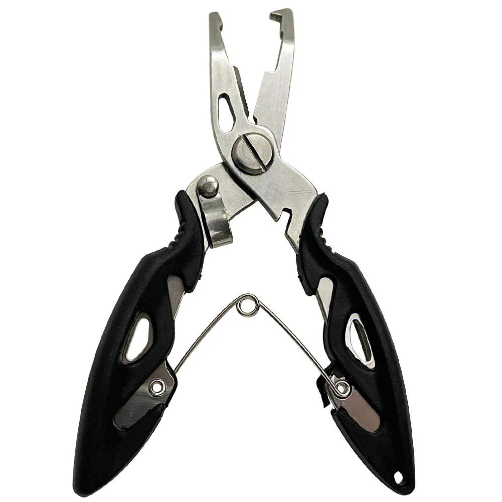 Fishing Pliers Lure Fishing Pliers Ring-Hook Small Aluminum Split Compact Lightweight Multifunctional For Fishing fishing tools fishing tool fishing tackle fishing accessories