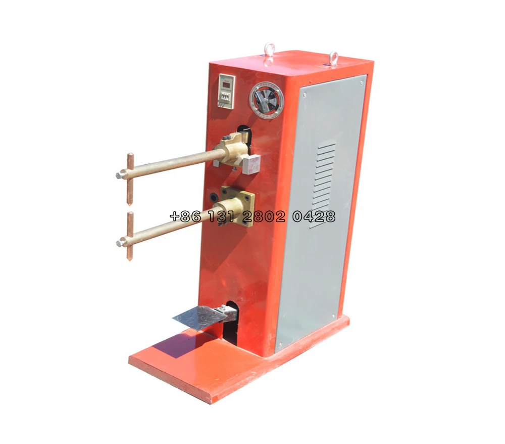 Spot welding machine pedal type stainless steel plate welding bicycle industrial dual-use small impact welding machine 2