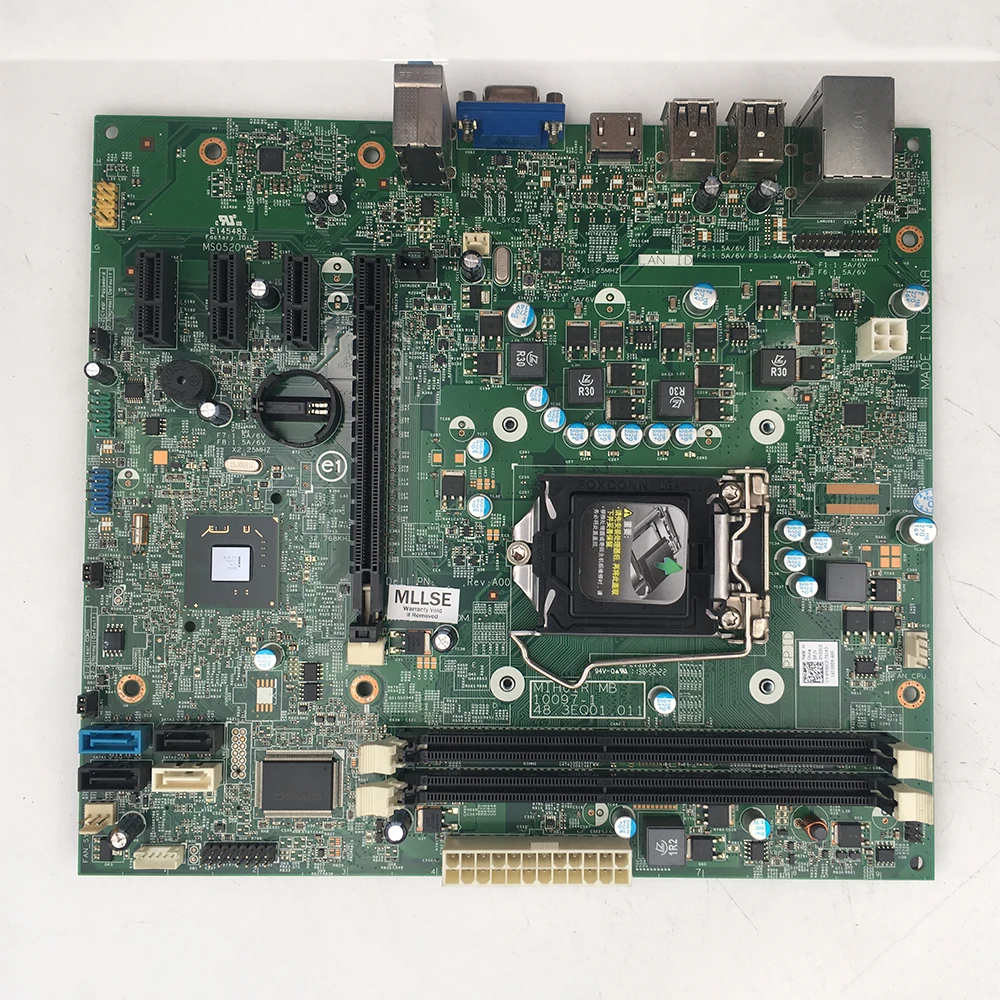 Desktop PC Motherboard For Optiplex 390 DT MT H61 MIH61R M5DCD 0M5DCD Mainboard 3 Desktop PC Motherboard For Optiplex 390 DT MT H61 MIH61R M5DCD 0M5DCD Mainboard