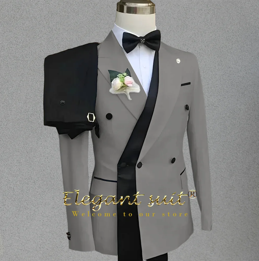 Costume élégant 2 pièces pour hommes